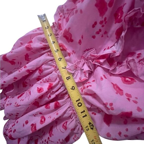 TCEC PINK FLORAL DRESS SIZE MEDIUM RARE - Picture 6 of 16